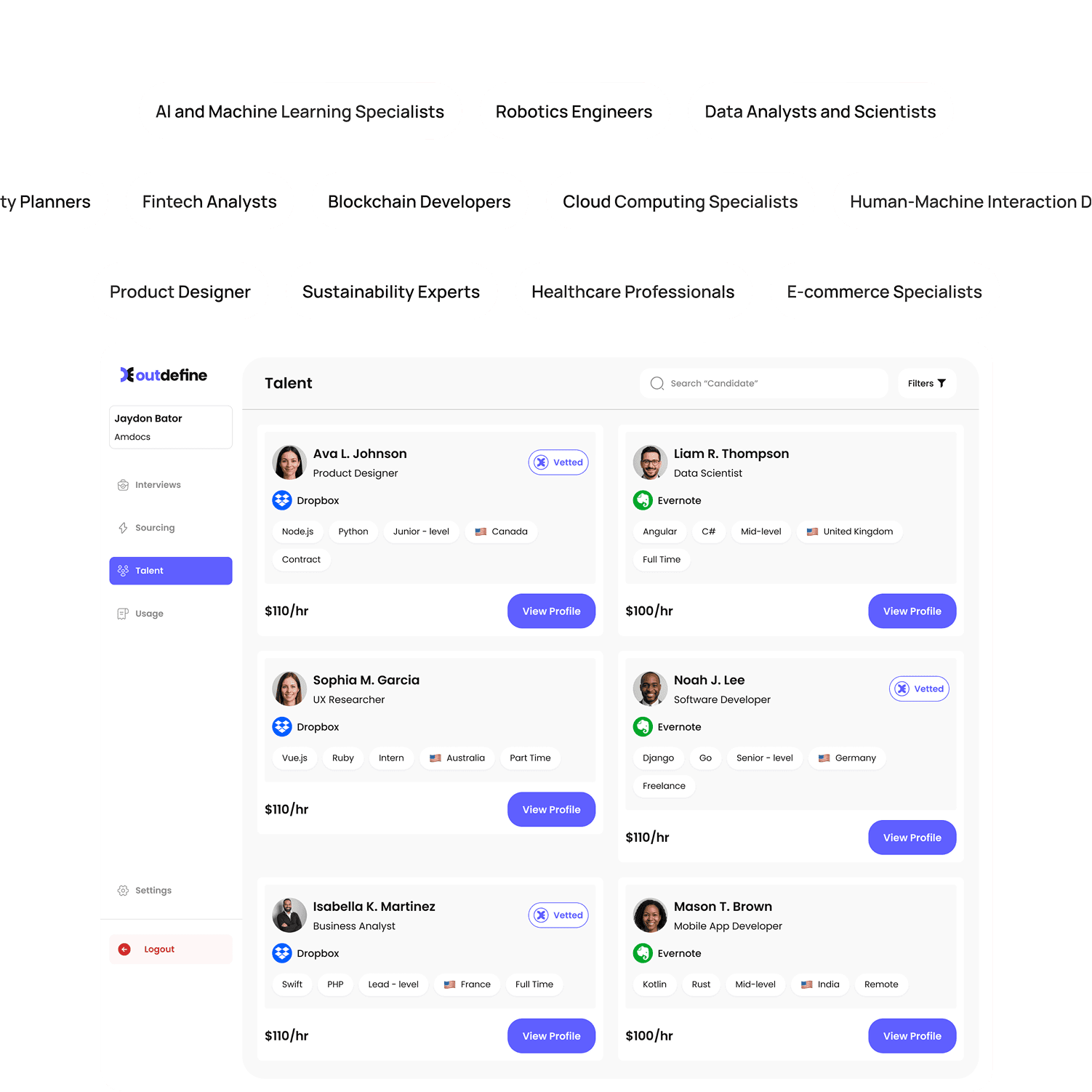 Join the Outdefine Network